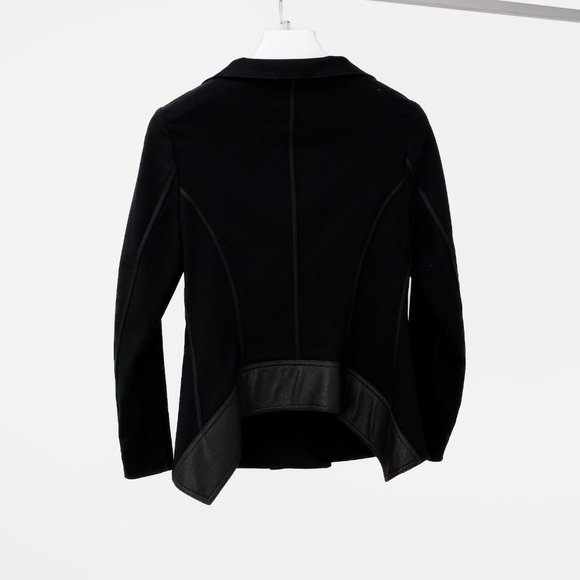 Annette Gortz Exposed Seam Double Breasted Black Blazer - Picture 2 of 12